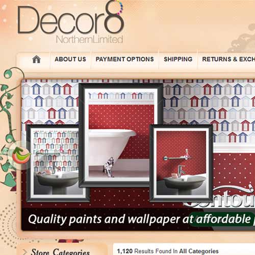 decor8 - eBay store front design