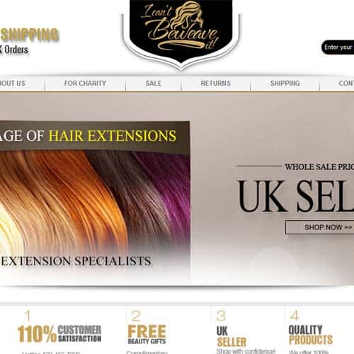 Be weave – eBay store front design