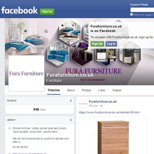 Furafurnitureltd Facebook eCommerce Store