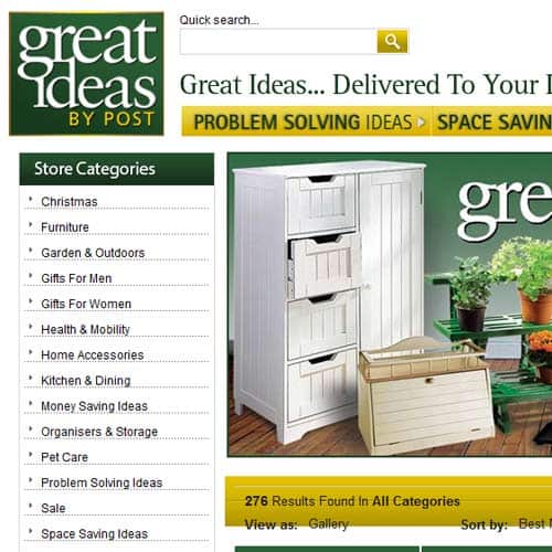 Great Ideas by Post – eBay store front design