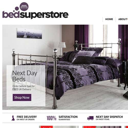Bed Super Store - eBay store front design