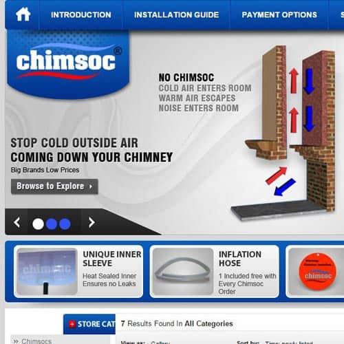 Chimsoc - eBay store front design