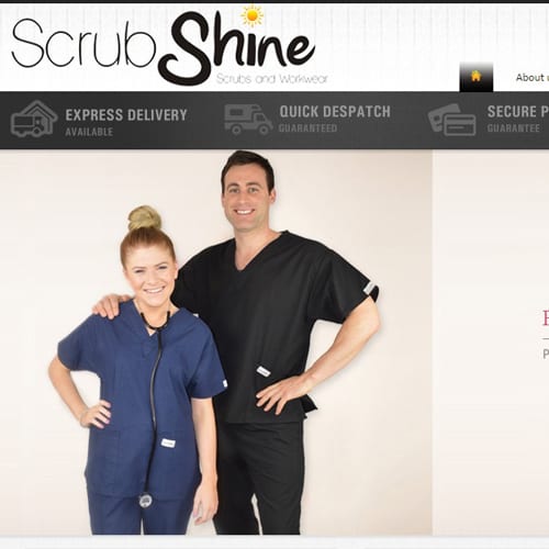 ScrubShine eCommrence Magento Store