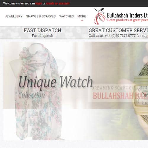 Bullahshahbazaar eCommerce Website Design
