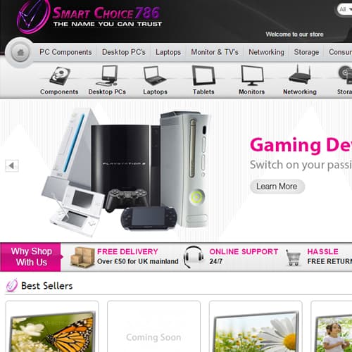 Smart Choice 786 eCommerce Website Design