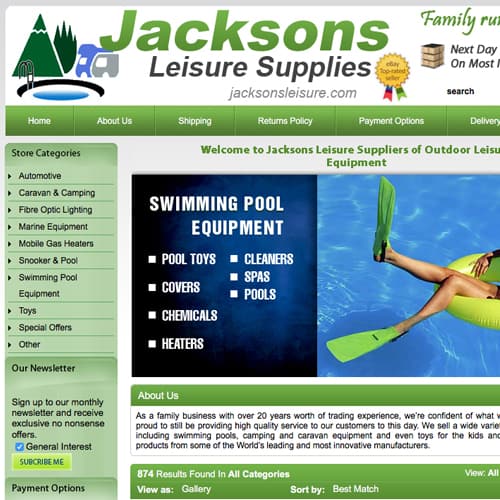 Jacksons Leisure Supplies Ltd