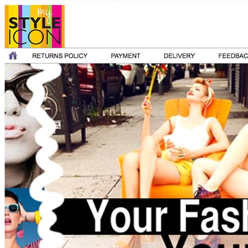 My Style Icon UK – eBay store front design