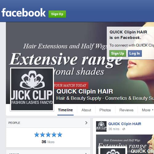 Quick Clip In Facebook eCommerce Store