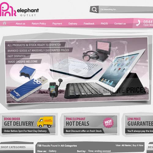 The Massive Discount Outlet - – eBay store front design